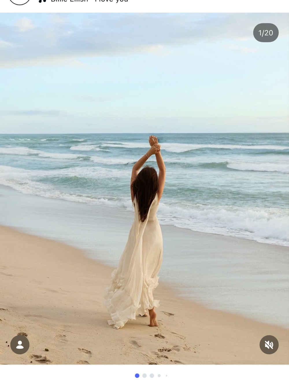 MissChic Ivory Satin Ruffle Cape Dress - Picture 5 of 7